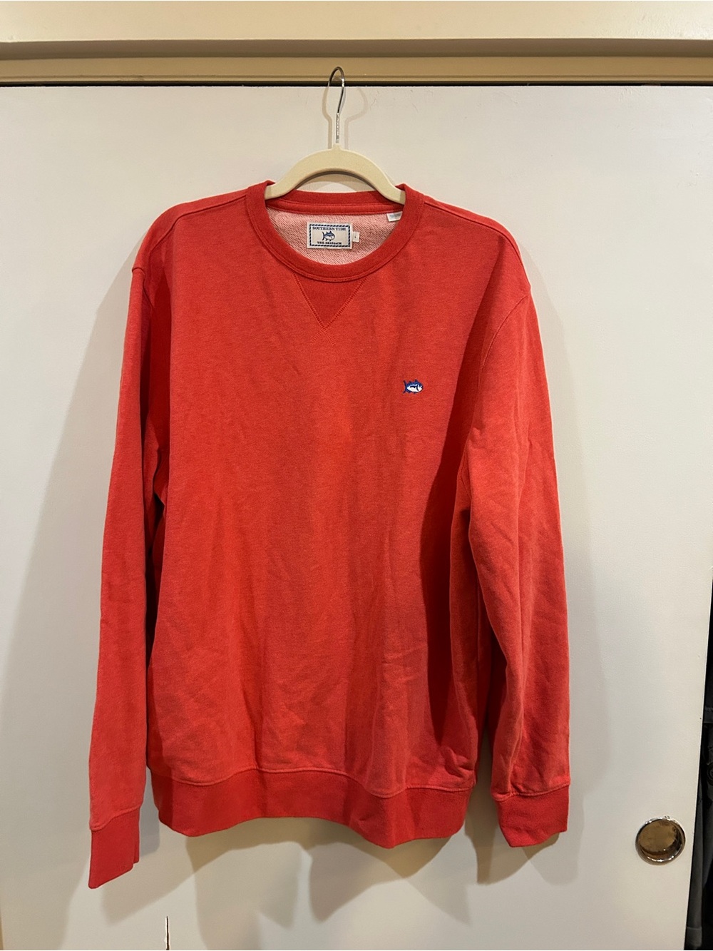 Southern Tide Red Crewneck Sweatshirt